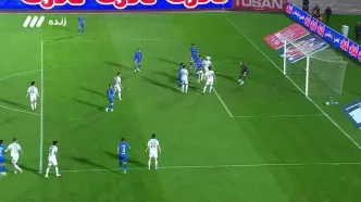 گل اول استقلال به ملوان