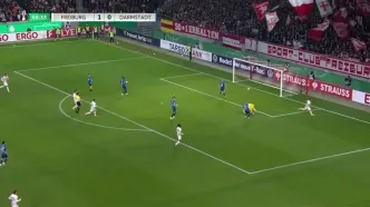 ویدئو: خلاصه بازی فرایبورگ 2-0 دارمشتات