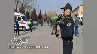 ویدیوی منتشر شده از صحبت‌های پلیس اراک با هواداران استقلال و پرسپولیس