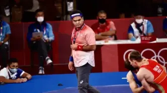 اقدام عجیب رئیس کمیته داوران کشتی