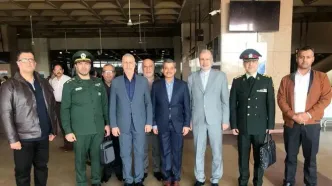 فرمانده مرزبانی فراجا وارد کراچی پاکستان شد