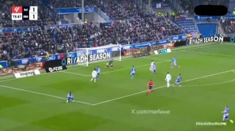 ویدیو: گل دوم رئال مادرید به آلاوس توسط رودریگو