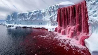 راز آبشار خون در جنوبگان، چرا یخ خون می‌ریزد؟