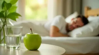 تاثیر خوردن یک سیب پیش از خواب چه فوایدی دارد؟