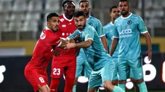 پوشش زنده؛ پیکان مقابل پرسپولیس [ ۰ - ۱ ] / نیمه دوم