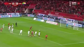 ویدئو: خلاصه بازی مراکش 2 - کومور 0‏