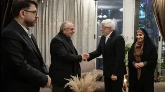 محمدرضا عارف به منزل اشرف بروجردی رفت