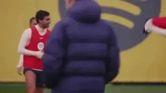 ویدیو: استایل عجیب لامین یامال در تمرین بارسا