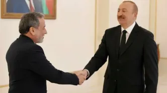 عراقچی با الهام علی‌اف دیدار کرد