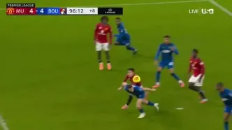 ویدئو: مهار سرنوشت‌ساز سن لمنس منچستریونایتد را نجات داد