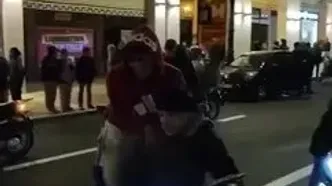 ویدئو: جشن خیابانی مراکشی‌ها پس از قهرمانی در عرب‌کاپ