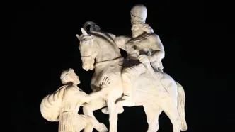 ماجرای جابجایی مجسمه والرین از میدان انقلاب