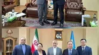 تاکید بر همکاری ایران و قرقیزستان در دیدار سفرای ۲ کشور در آستانه