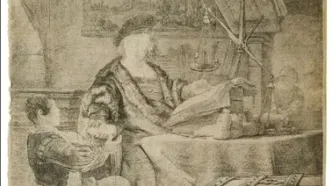 اثر هنری گرانی که در کشو پیدا شد!