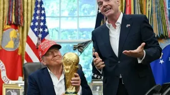 سه نماینده ایران در مراسمی که ترامپ هم هست