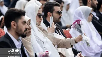 مراسم ازدواج دانشجویی ۲۵۰ زوج در دانشگاه تهران