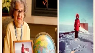 نخستین بانویی که قطب جنوب را فتح کرد