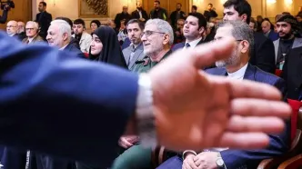 تصاویر؛ سردار قاآنی و زینب سلیمانی در کنفرانس دیپلماسی و مقاومت