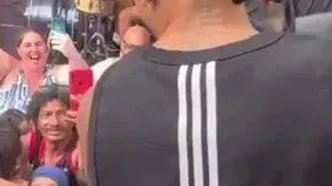 ویدئو: اقدام خیرخواهانه رافینیا و همسرش در برزیل