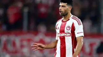 توقف خانگی المپیاکوس در شب گلزنی طارمی