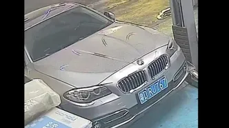 نجات BMW از له شدن توسط تعمیرکار فراموش‌کار