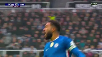 ویدیو: گل اول چلسی به نیوکاسل توسط جیمز