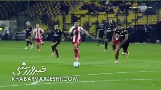 ویدیو| طارمی گل نزد ولی رقیب را اخراج کرد!