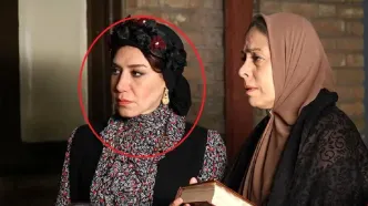 درخشش نسیم ادبی «حمیرای سریال شهرزاد» با بارانی سفید، نماد سادگی و وقار!