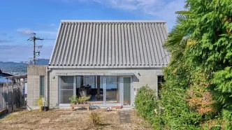 معماری هوشمندانه یک خانه 125متری در ژاپن