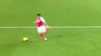 ویدئو:‏‎ فرصت طلایی آرسنال با ضربه هینکاپیه هدر رفت