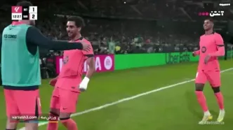 گل دوم بارسلونا به رئال بتیس+ویدئو