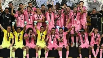 مسی با اینترمیامی قهرمان لیگ آمریکا شد