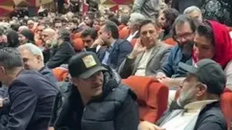 غیبت مهران غفوریان با عطاران پشت سرِ مهران مدیری در جشن حافظ