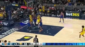 ویدئو:  خلاصه بسکتبال ایندیانا پیسرز 113 - نیویورک نیکس 114