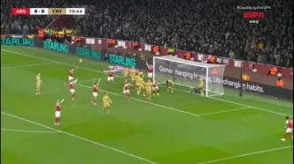 ویدیو: گل اول آرسنال به کریستال پالاس با گل به خودی مکسنس لاکروا