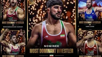 ۵ نماینده ایران در جمع نامزدهای برترین کشتی‌گیران سال ۲۰۲۵ جهان