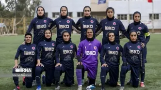 تیم فوتبال زنان خاتون بم، قهرمان نیم فصل لیگ برتر شد