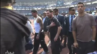 ویدیو| استقبال از مسی در هند ۸۰ هزار نفری شد!