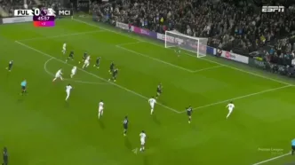 ویدیو: گل اول فولام به منچسترسیتی توسط اسمیت