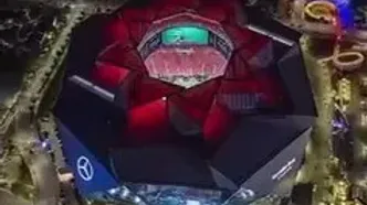 نمایی از ورزشگاه مرسدس بنز میزان جام جهانی 2026 (ویدئو)