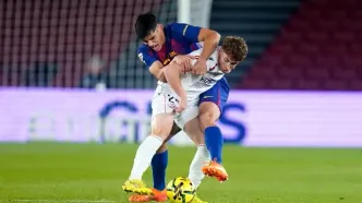 بریس رافینیا پیروزی را برای بارسلونا به ارمغان آورد