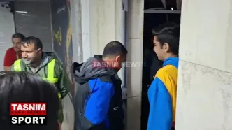 ترک ناراحت‌کننده رضاییان و جلالی از ورزشگاه + ویدئو