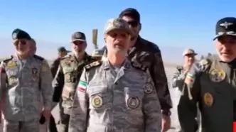 فرمانده کل ارتش با یک بالگرد بازآماده شده پرواز کرد