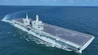 رونمایی از غول دریایی جدید/ ناوی که سرنوشت جنگ را عوض می‌کند