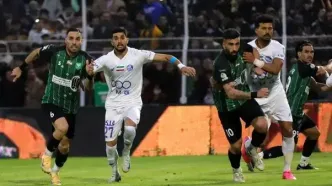 پوشش زنده؛ خیبر مقابل استقلال [ ۱ - ۱ ] / نیمه دوم