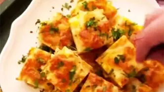 کیک پیتزا یک ایده خوشمزه و متفاوت برای آخر هفته