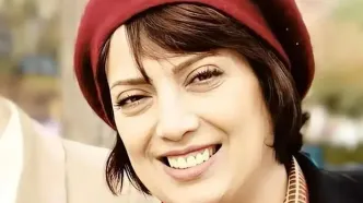 چهرۀ «پردیس افکاری» در 24 سالگی در اولین فیلمش؛ سال 67