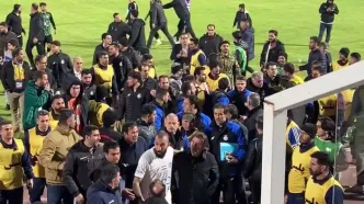 ساپینتو در خرم‌آباد کتک کاری راه انداخت!/ ببینید