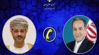 گفتگوی تلفنی وزرای امور خارجه ایران و عمان