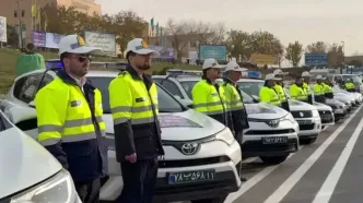 طرح زمستانی پلیس راهور کلید خورد / امنیت سفرهای زمستانی با حضور ۹۱ هزار امدادگر